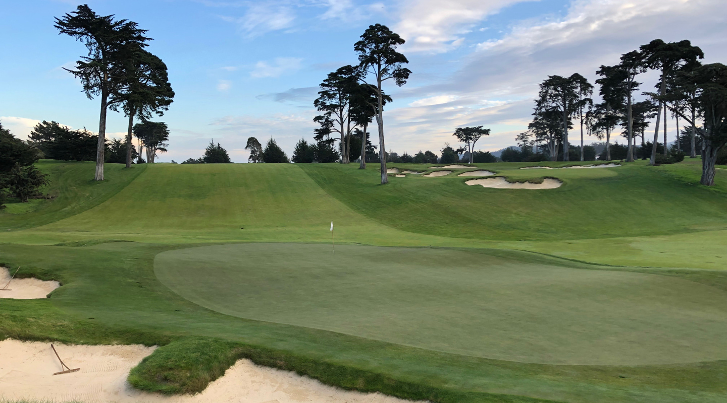 One last look at Cal's rollercoaster topography