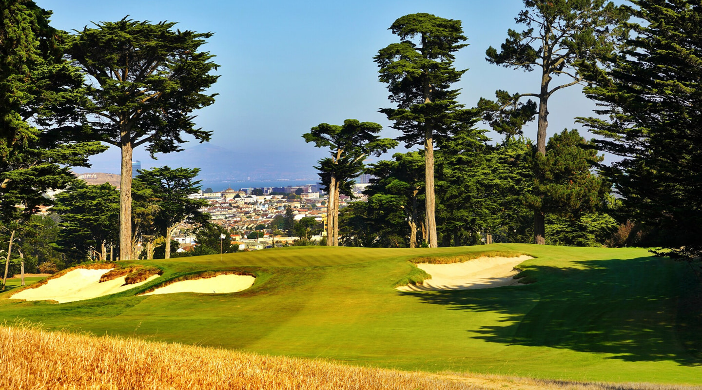 The suburban skyline  and Mt. Diablo are in view beyond the 6th - Photo Credit: Jon Cavalier