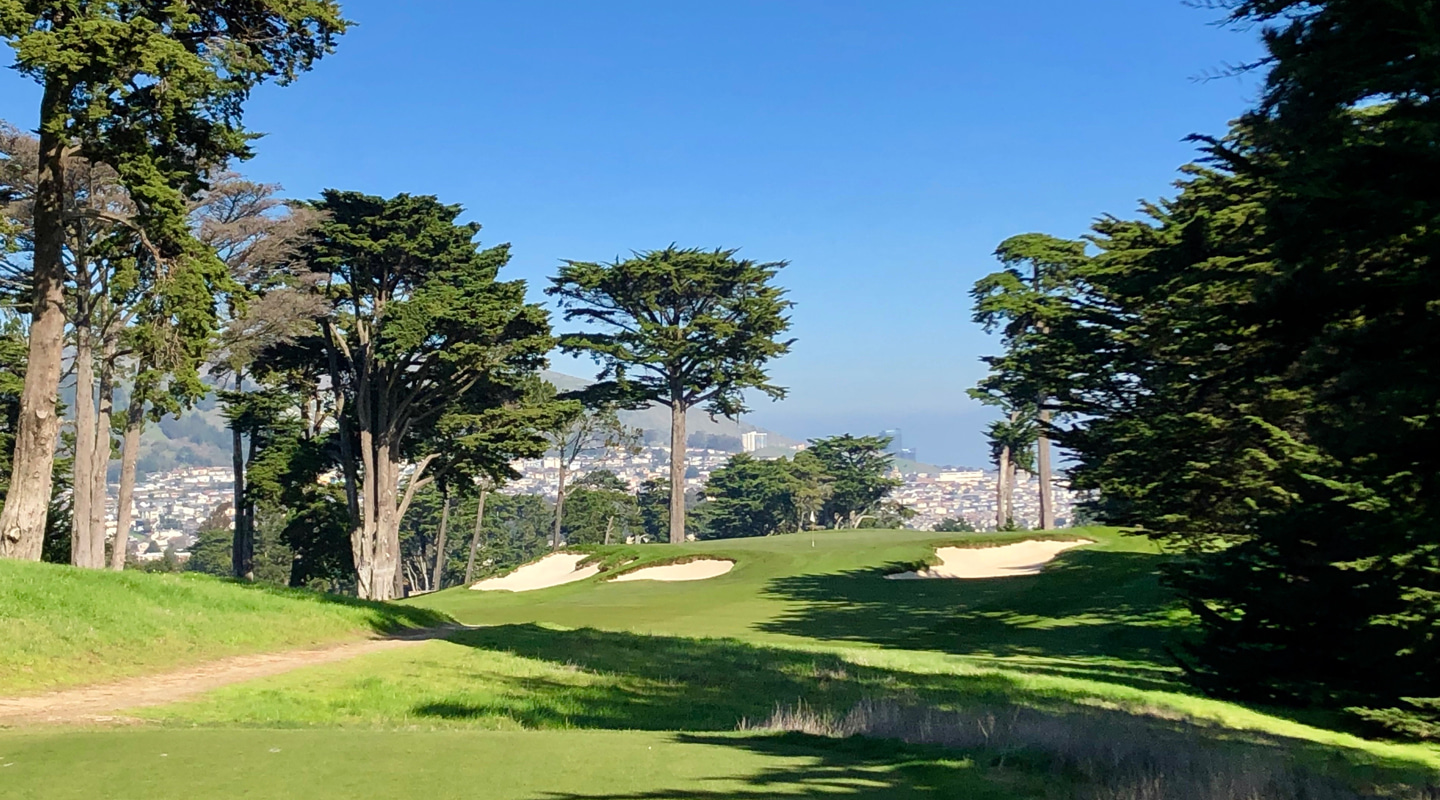 A beautiful setting for one of Cal's toughest holes