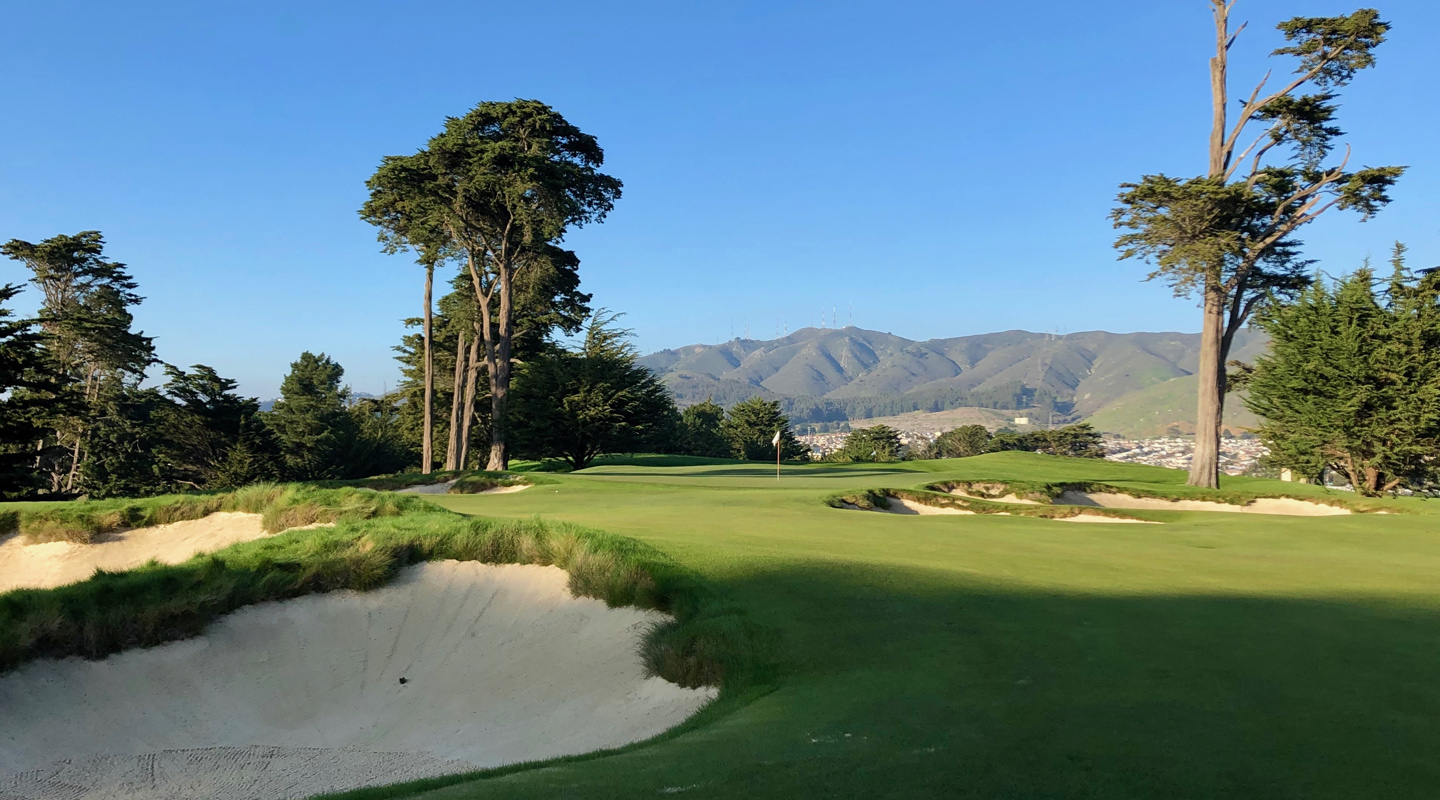 Beautiful bunkering intimidates and confuses the eye - Photo Credit: Jon Cavalier